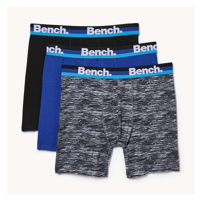 Men's Bench 3 Pack Boxer Briefs